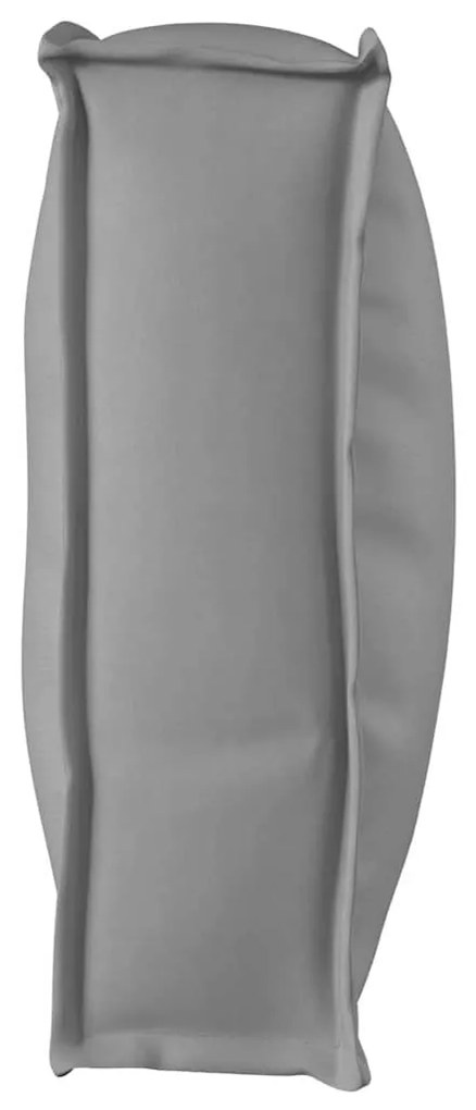 vidaXL Μαξιλάρι παλέτας για πλάτη Γκρι 120 x 40 x 12 cm Ύφασμα Oxford