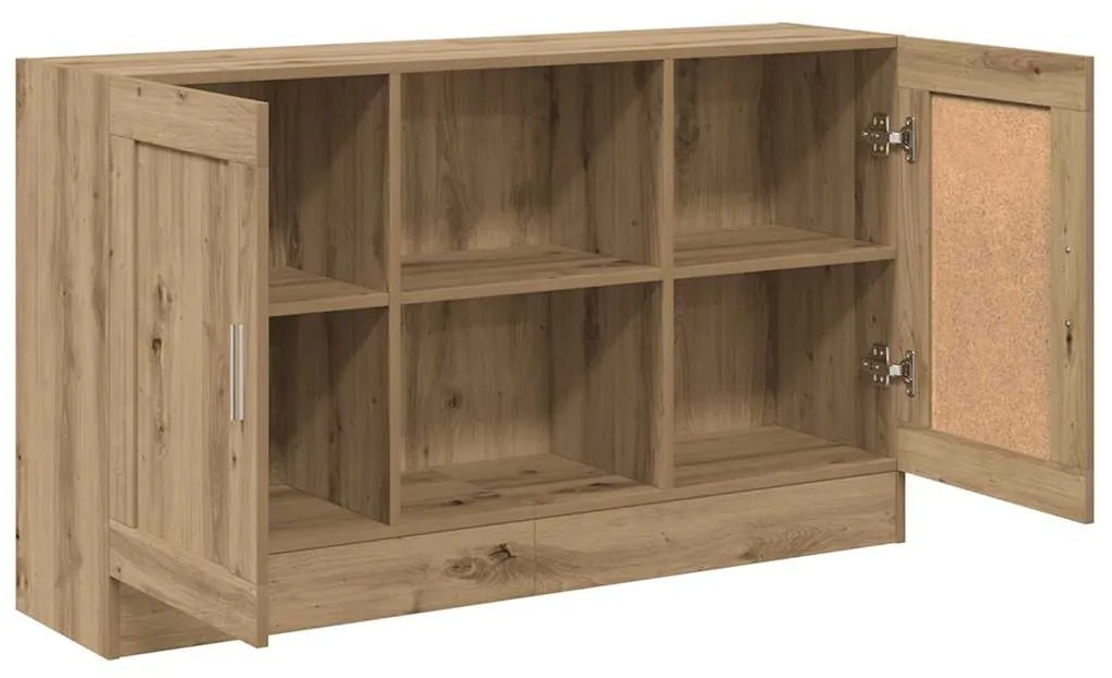 vidaXL Μπουφές Αρτισιανή Δρυς 120x30,5x70εκ. από Επεξεργασμένο Ξύλο