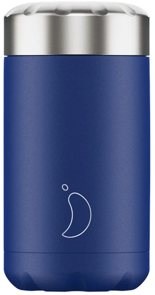 Θερμός Φαγητού 500ml Chilly's Food Pot Blue Matte