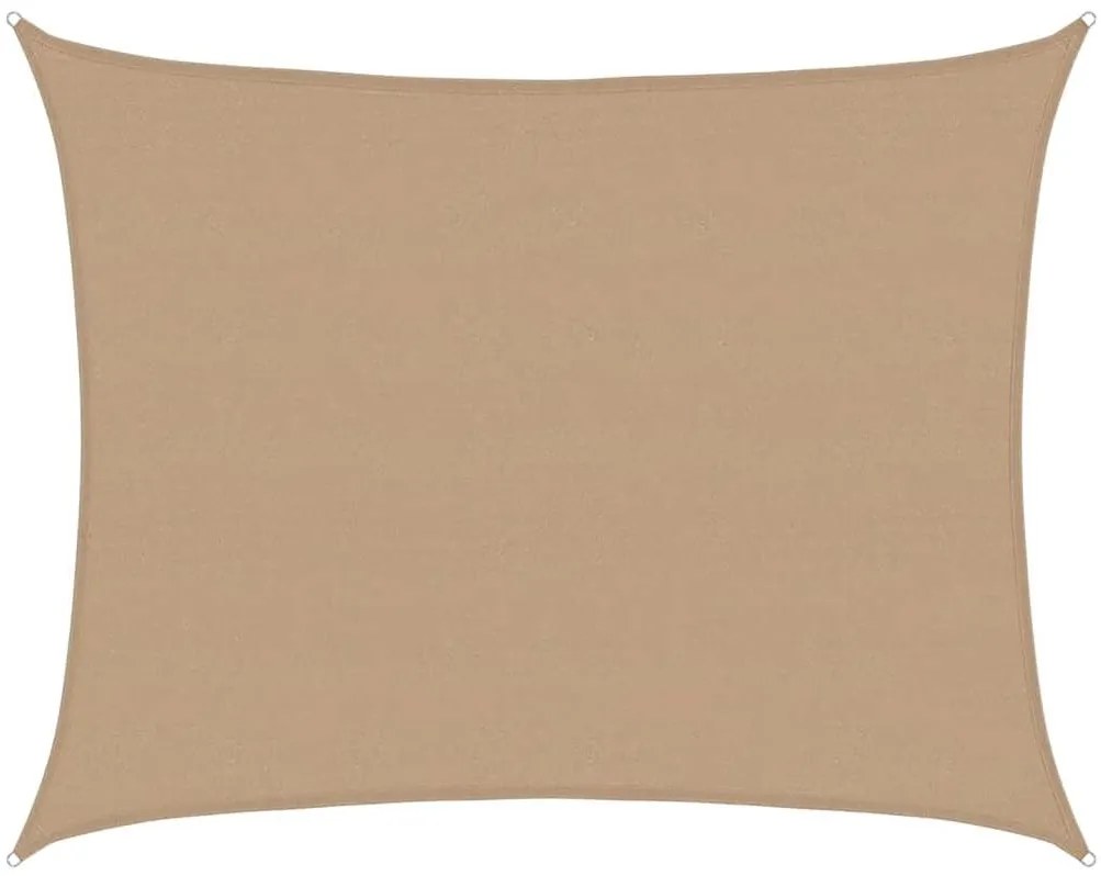 vidaXL Πανί Σκίασης Taupe 6 x 7 μ. από HDPE 160 γρ/μ²