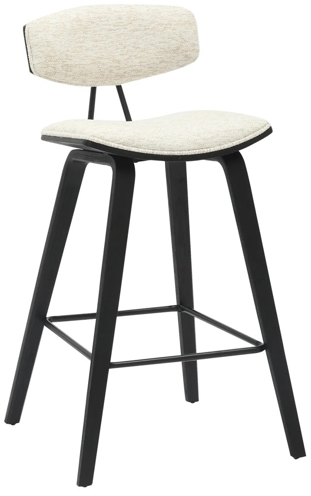 ΣΚΑΜΠΟ ΜΠΑΡ ΜΕΣ.ΥΨΟΥΣ INOVER HM9984.02 ΜΑΥΡΟ ΜΕΤΑΛΛΟ & Κ.Π.-ΕΚΡΟΥ ΥΦΑΣΜΑ 50,5x49x90Υεκ.