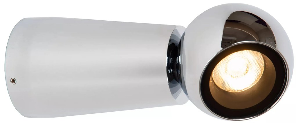 Φωτιστικό Επίτοιχο Lucide 33200-05-11 IPSOS Χρώμιο (Chrome) 2700 K