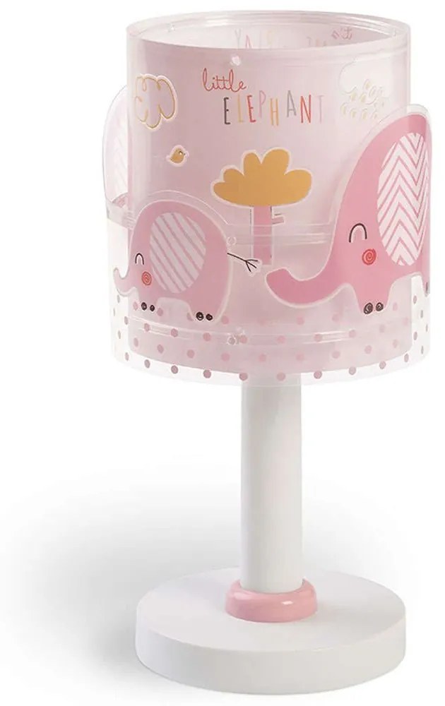 Επιτραπέζιο Φωτιστικό Παιδικό Little Elephant 61331 S Pink Ango Polypropylene
