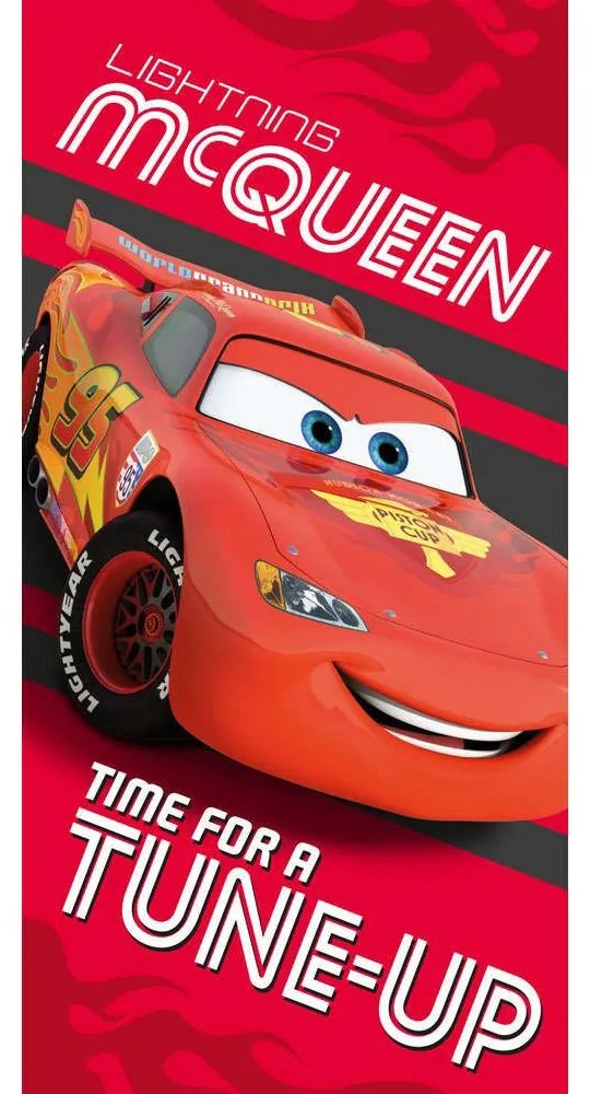 Πετσέτα Θαλάσσης Παιδική Βελουτέ Disney Cars 41 Digital Print DimCol Θαλάσσης 70x140cm 100% Βαμβάκι