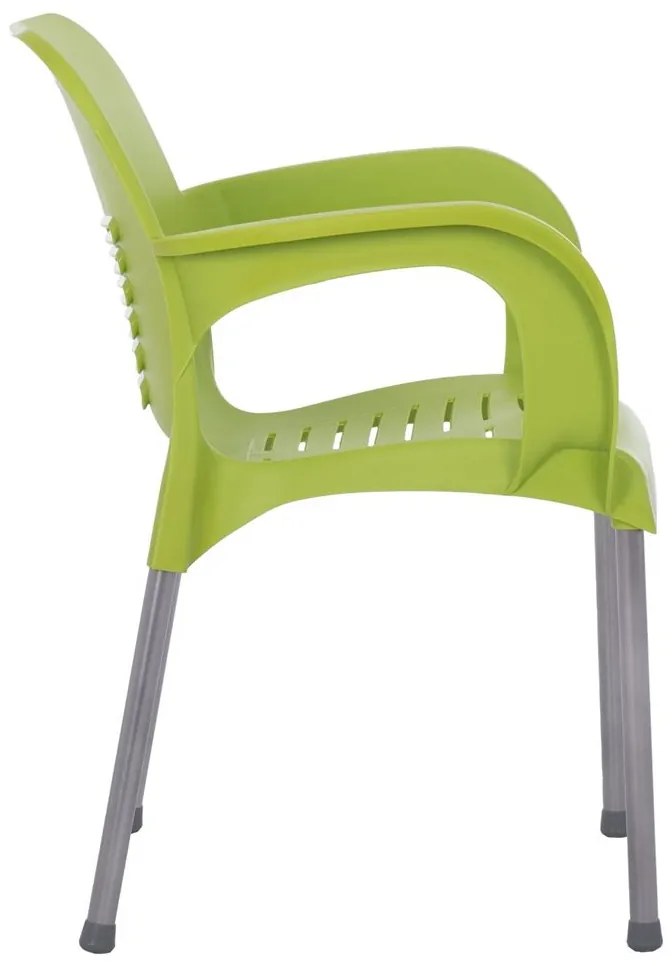 Καρέκλα Κήπου ArteLibre Eco Πράσινο Ανακυκλωμένο PP 60x50x80xcm