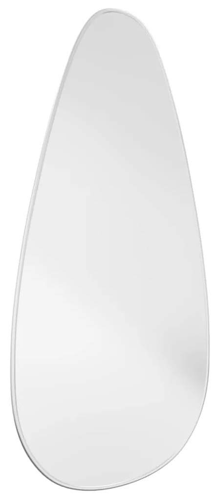 vidaXL Καθρέφτης Τοίχου Ασημί 80x35 εκ.
