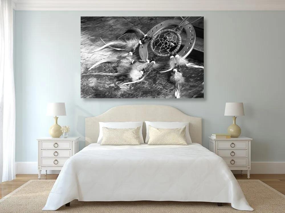Εικόνα μιας ονειροπαγίδας σε ασπρόμαυρο - 60x40