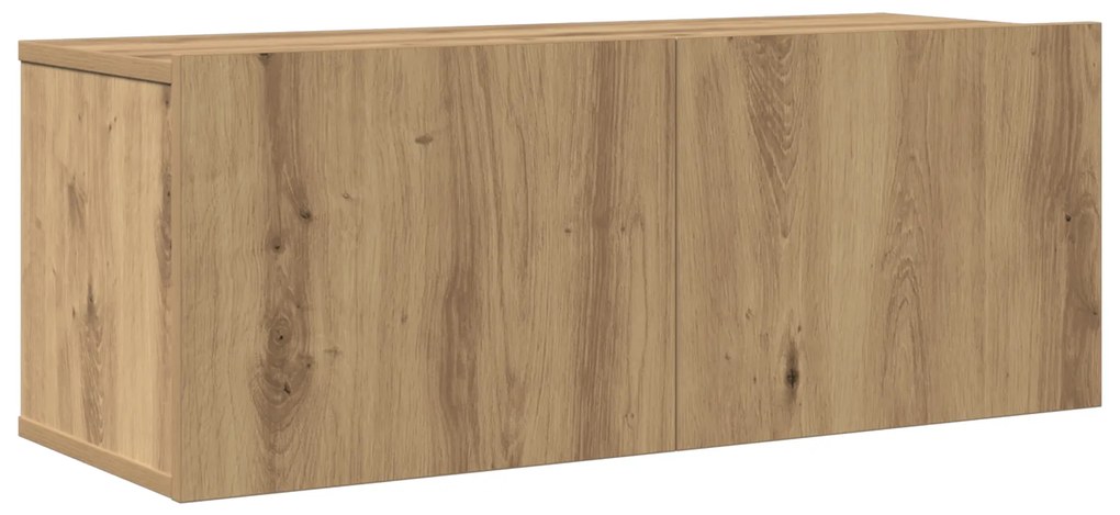 vidaXL Σετ επίπλου τηλεόρασης 6 pcs Καφέ 160 x 30 x 30 εκ.