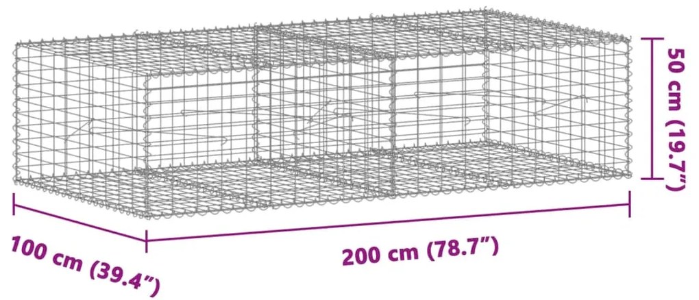 ΣΥΡΜΑΤΟΚΙΒΩΤΙΟ ΜΕ ΚΑΛΥΜΜΑ 200X100X50ΕΚ. ΑΠΟ ΓΑΛΒΑΝΙΣΜΕΝΟ ΧΑΛΥΒΑ 3295179