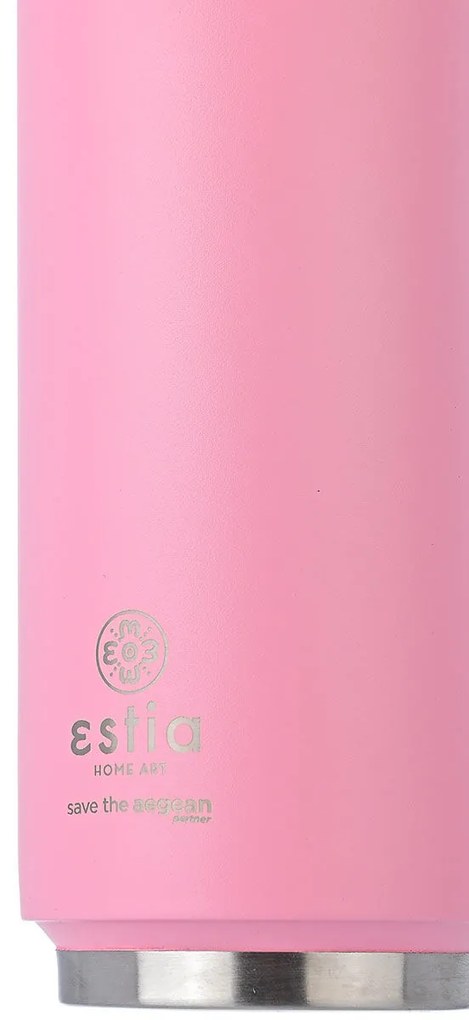 Ποτήρι Θερμός Travel Cup Save The Aegean 01-10317 Blossom Rose 500ml - Estia