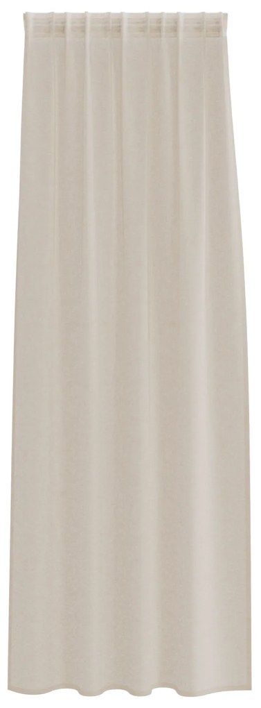 vidaXL Κουρτίνες με κουρτίνες 2 pcs Άμμος 140 x 225 cm Πολυεστέρας
