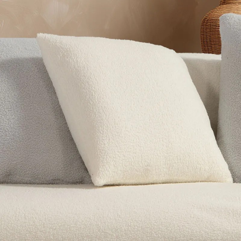 Γούνινο Διακοσμητικό Μαξιλάρι (50x50) Nef-Nef Homeware Breda Ecru