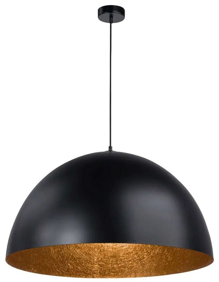 Φωτιστικό Οροφής Sfera 35 30144 Φ35cm 1xΕ27 60W Black-Copper Sigma Lighting