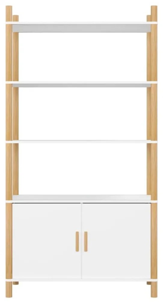 Ντουλάπι Λευκό 80 x 40 x 153 εκ. από Επεξεργασμένο Ξύλο - Λευκό
