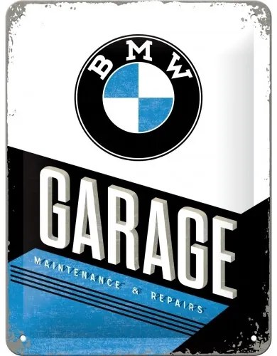 Μεταλλική πινακίδα BMW - Garage