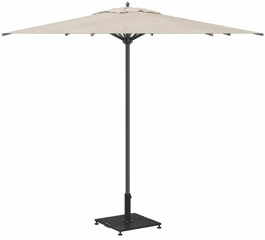 vidaXL Εξωτερική βάση ομπρέλας Μαύρο 45 x 45 x 31 εκ. Ατσάλι