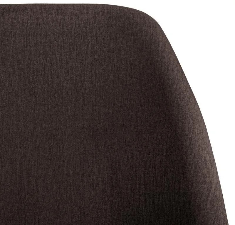 Καρέκλα τραπεζαρίας New Melanie Fylliana Ύφασμα Καφέ 46x48x93εκ. 2αδα 46x48x93 εκ.