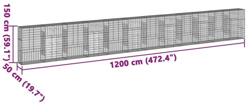 ΣΥΡΜΑΤΟΚΙΒΩΤΙΟ ΜΕ ΚΑΛΥΜΜΑ 1200X50X150ΕΚ ΑΠΟ ΓΑΛΒΑΝΙΣΜΕΝΟ ΧΑΛΥΒΑ 3295165