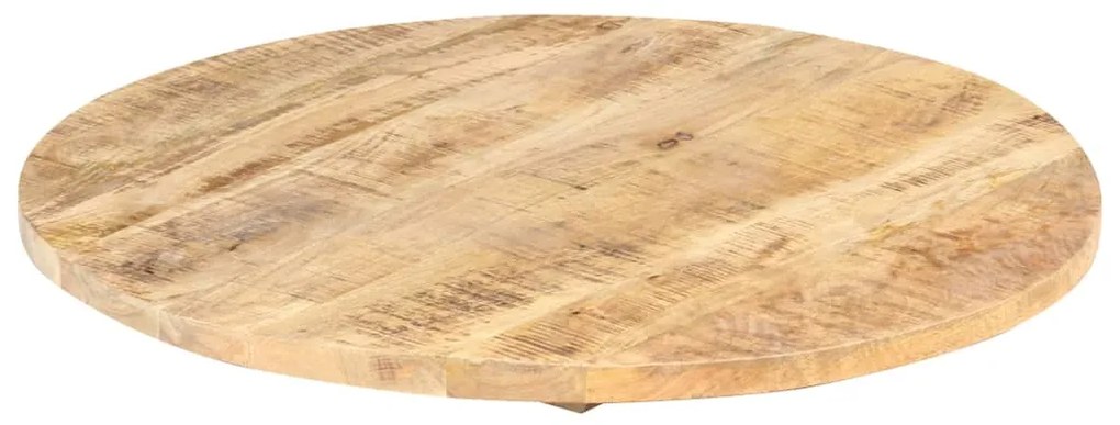 vidaXL Επιφάνεια Τραπεζιού Στρογγυλή 25-27 χιλ. 40 εκ. Ξύλο Μάνγκο