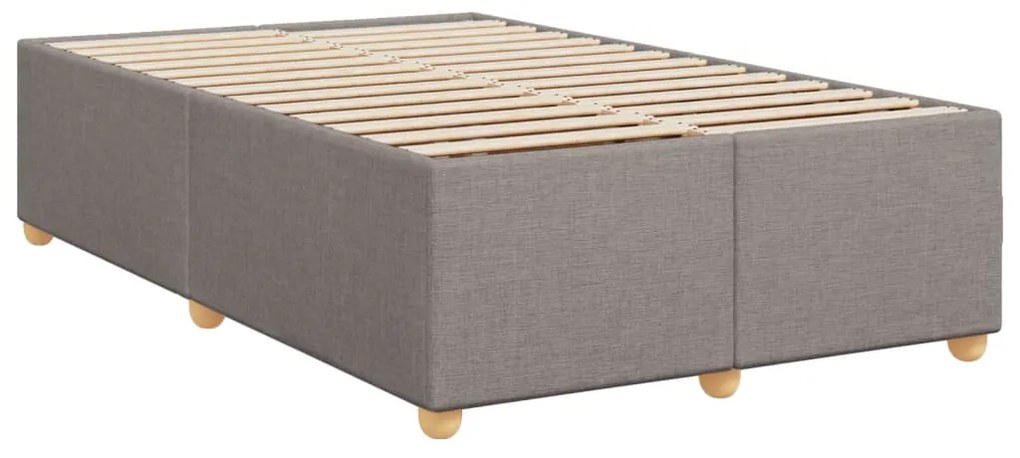 ΚΡΕΒΑΤΙ BOXSPRING ΜΕ ΣΤΡΩΜΑ TAUPE 120X190 ΕΚ. ΥΦΑΣΜΑΤΙΝΟ 3291230