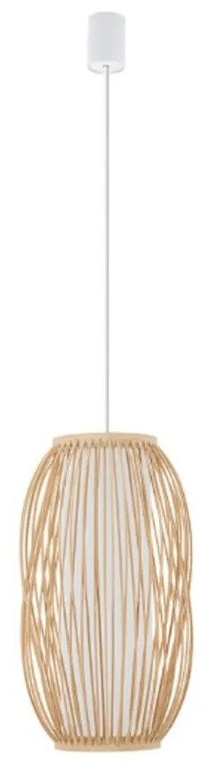 Φωτιστικό Οροφής Puket S 11160 21x160cm 1xE27 25W Natural Nowodvorski