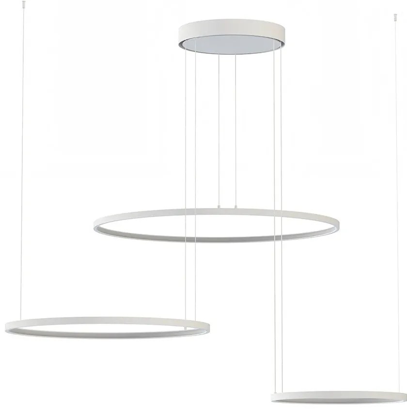 Φωτιστικό Οροφής Circolo 11602 125x140cm 45W 3000K 1600lm Led White Nowodvorski