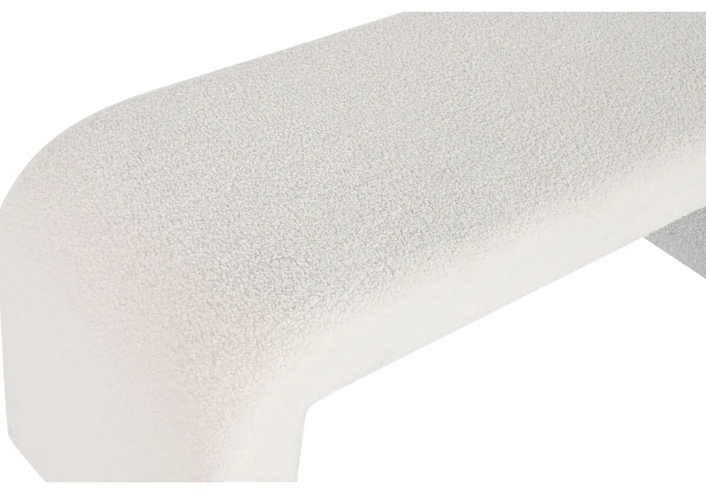 Σκαμπό DKD Home Decor Λευκό 112 x 42 x 44 cm