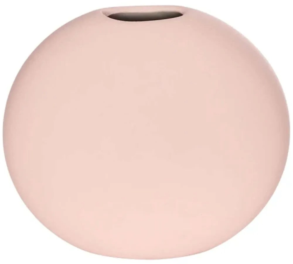 Βάζο Sicily 21289 15x15x14cm Pink GloboStar Κεραμικό