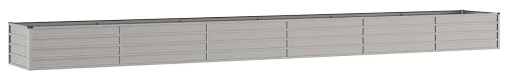 vidaXL Ζαρντινιέρα Σκουριασμένο 600x80x45 εκ. Ατσάλι Σκληρυθέν Αέρα