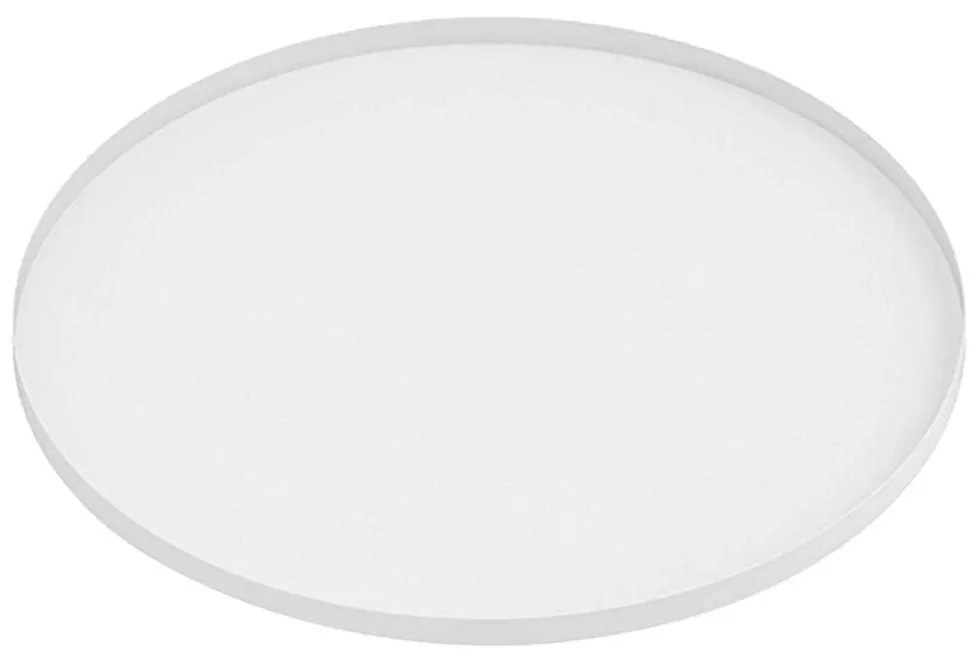 Δίσκος Στρογγυλός PT3536WH 39,5x1,5cm White Present Time Metal