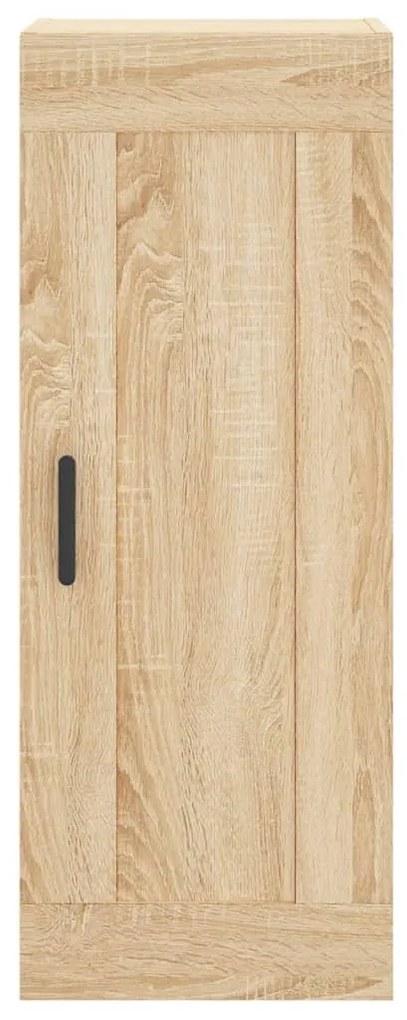 vidaXL Μπουφές Sonoma δρυς 34,5 x 34 x 180 εκ. από Επεξεργασμένο Ξύλο