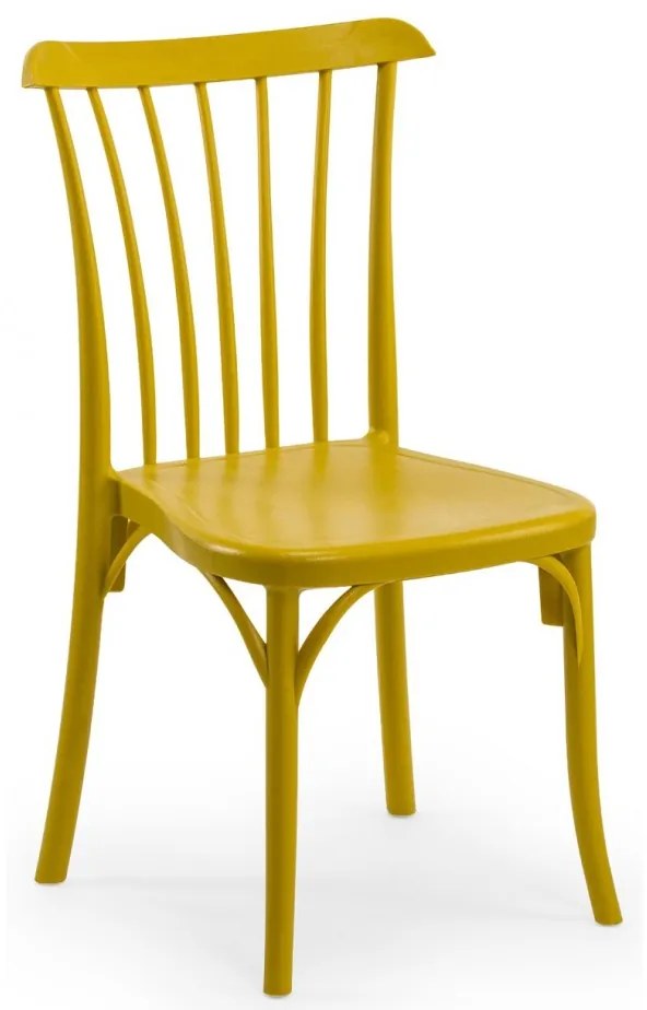 708 Gozo καρέκλα Σε πολλούς χρωματισμούς 49x54x90(45)cm Polypropylene