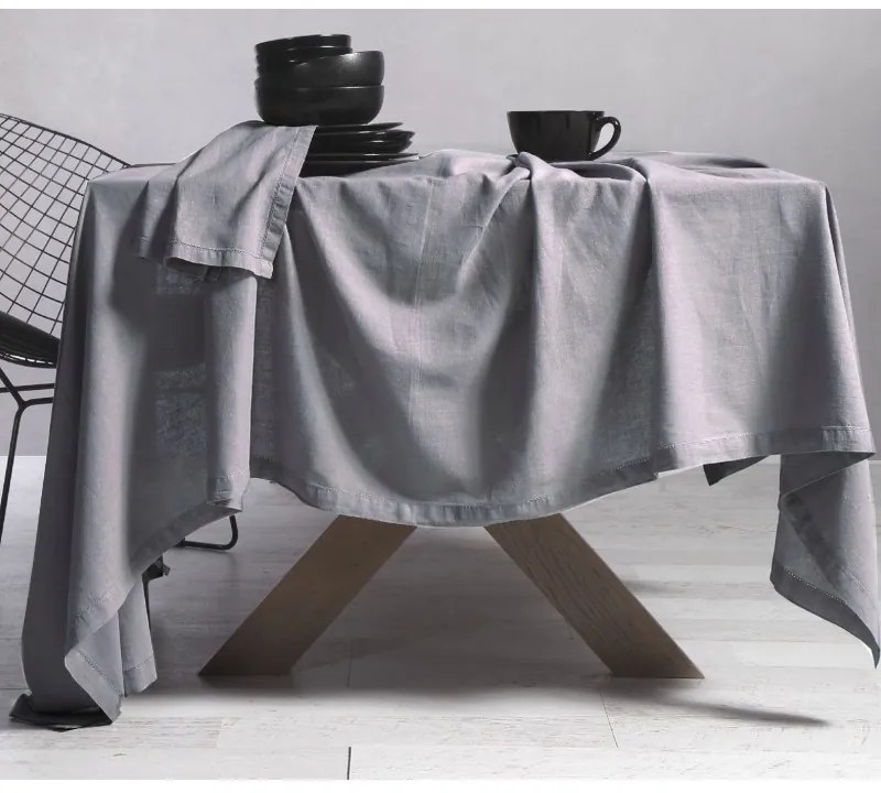 ΤΡΑΠΕΖΟΜΑΝΤΗΛΟ ΒΑΜΒ-ΛΙΝΟ COTTON-LINEN 150X300 - 150Χ300 - SILVER 5205495516714