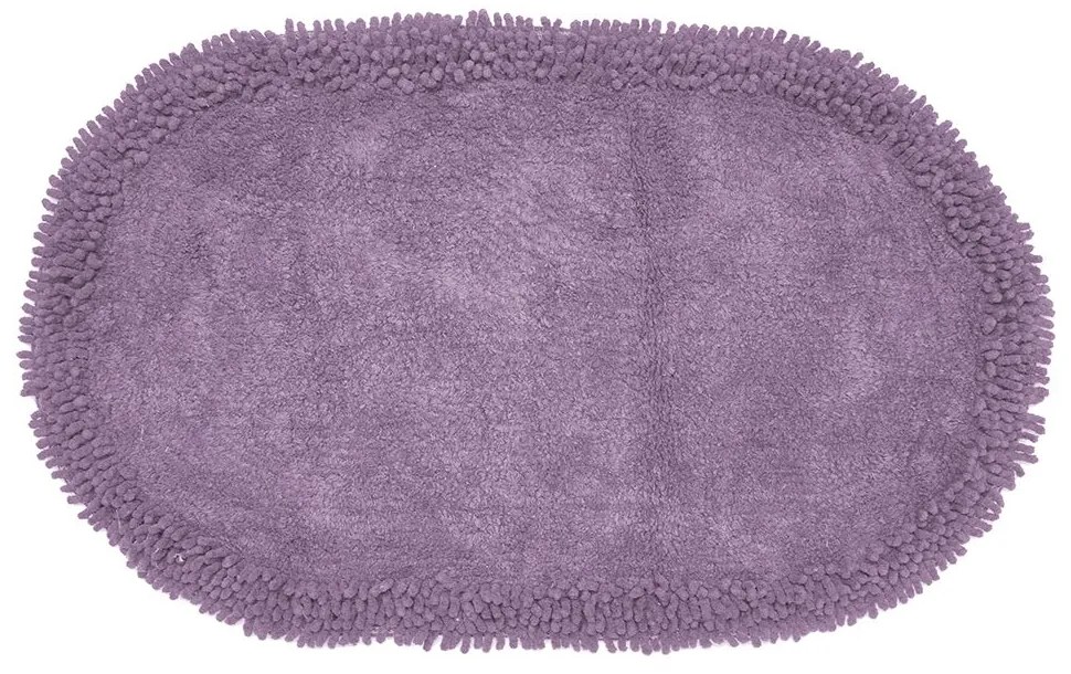 Ταπέτο Μπάνιου Ρέμι Lila Viopros 45x75cm 100% Cotton