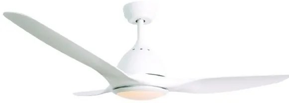Ανεμιστήρας Οροφής LED 18W Dimmable Φ132 DC40W Aca-FANKVWH20G-Λευκό FANKVWH20G