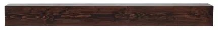 VEVOR Fireplace Mantel Wood Shelf Floating Rustic Fireplace Mantel 60&quot; Brown
