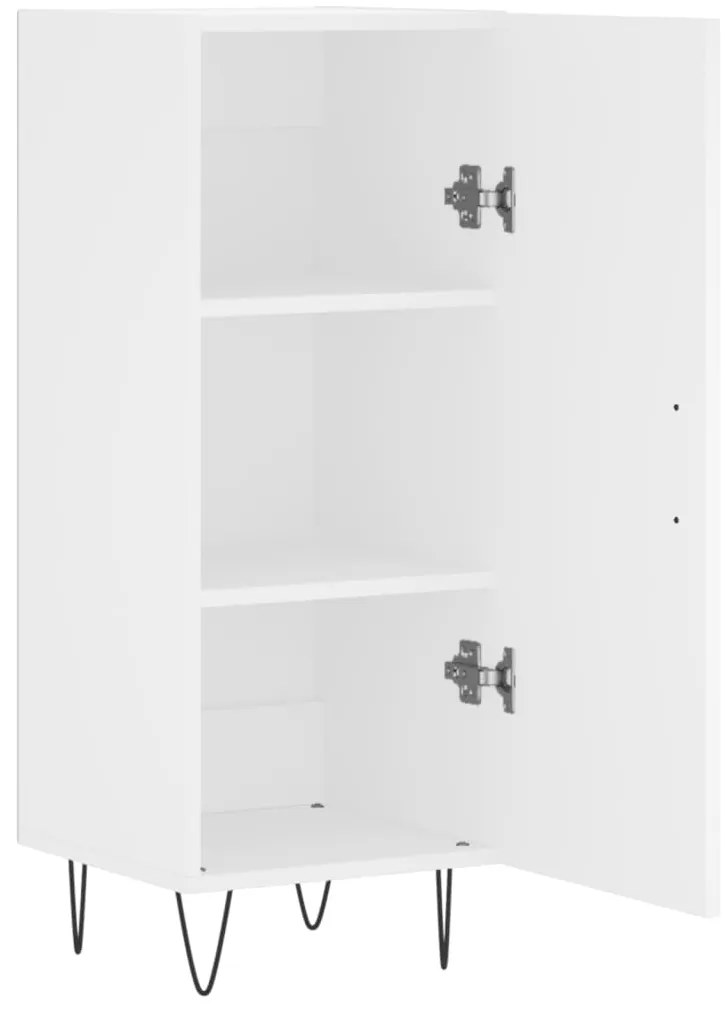 vidaXL Ντουλάπι Λευκό 34,5 x 34 x 90 εκ. από Επεξεργασμένο Ξύλο