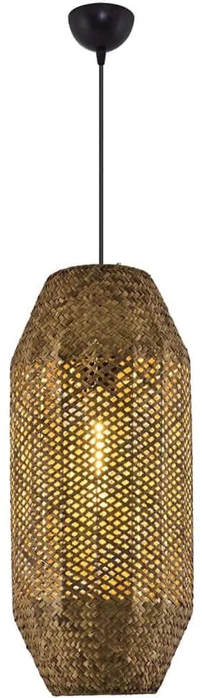 Φωτιστικό Οροφής 701CHD1777 Φ30x120cm 1xE27 24W Oak Opviq
