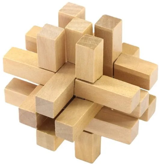 Ξύλινο 3D παζλ - Wooden 3D puzzle