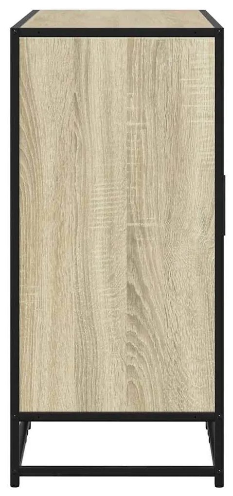 Sideboard Sonoma Oak 94x35x76 cm Κατασκευασμένο ξύλο - Καφέ