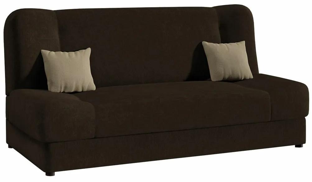 Καναπές κρεβάτι Comfivo 124, Αριθμός θέσεων: 3, Αποθηκευτικός χώρος, 86x195x87cm, 54 kg, Πόδια: Πλαστική ύλη | Epipla1.gr