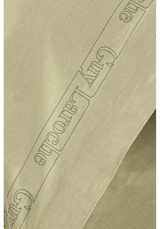 Σετ Μαξιλαροθήκες "Easy Iron" Color Plus Olive 2x(50x70) - Guy Laroche