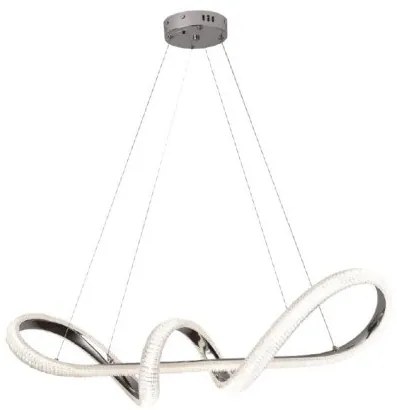 Κρεμαστό Φωτιστικό Οροφής LED 60W IP20 3CCT Χρώμιο 6099-Chrome Inlight-6099-Chrome-Χρώμιο 6099-Chrome
