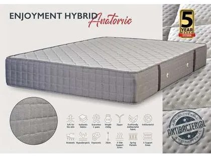 KS Strom Στρώμα Ύπνου Μονό Ανατομικό 100x190 (πλάτος 91-100)Enjoyment Hybrid Anatomic KS STROM BEST-25304015