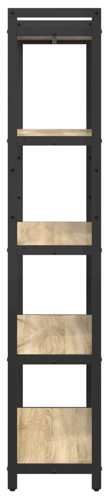vidaXL Βιβλιοθήκη Sonoma Δρυς 80 x 30 x 153 εκ Επεξεργασμένο ξύλο