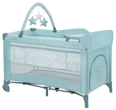 KIKKA BOO ΠΑΡΚΟΚΡΕΒΑΤΟ 2 ΕΠΙΠΕΔΩΝ ΜΕ ΑΛΛΑΞΙΕΡΑ SO GIFTED PLUS MINT 31003010130