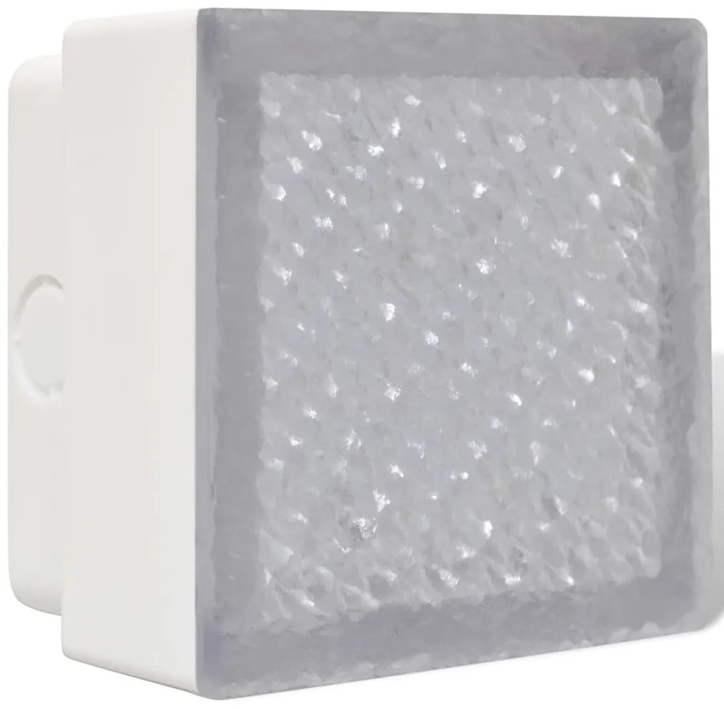 vidaXL Φωτιστικά Χωνευτά LED 2 τεμ. 100 x 100 x 68 χιλ.
