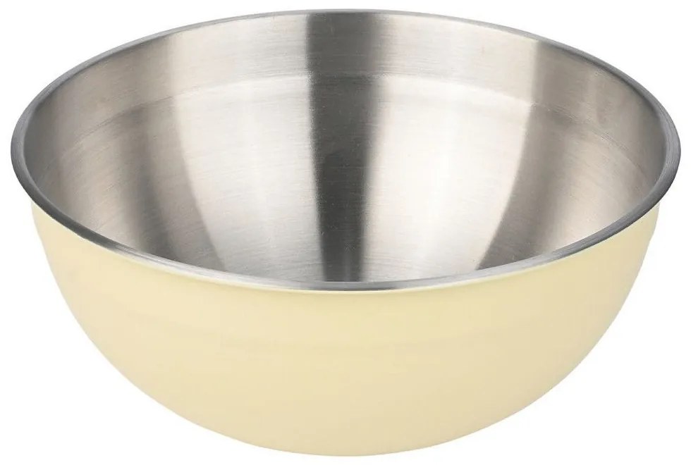 Μπωλ Ανάδευσης Allure 01-25045 Ανοξείδωτο 30cm Ivory Estia Ανοξείδωτο Ατσάλι
