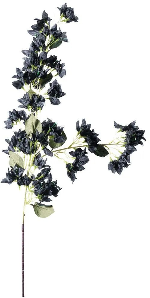 Τεχνητό Κλαδί Βουκαμβίλια 7721-7 120cm Black Supergreens Polyethylene