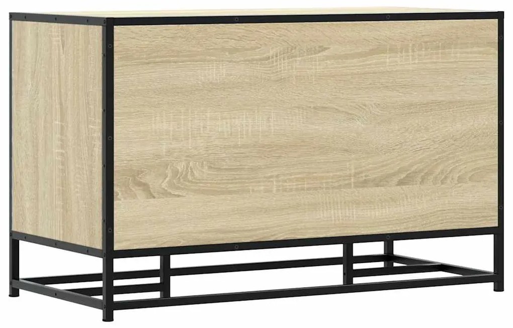 vidaXL Πάγκος παπουτσιών  Sonoma Oak 84x40x53,5 cm